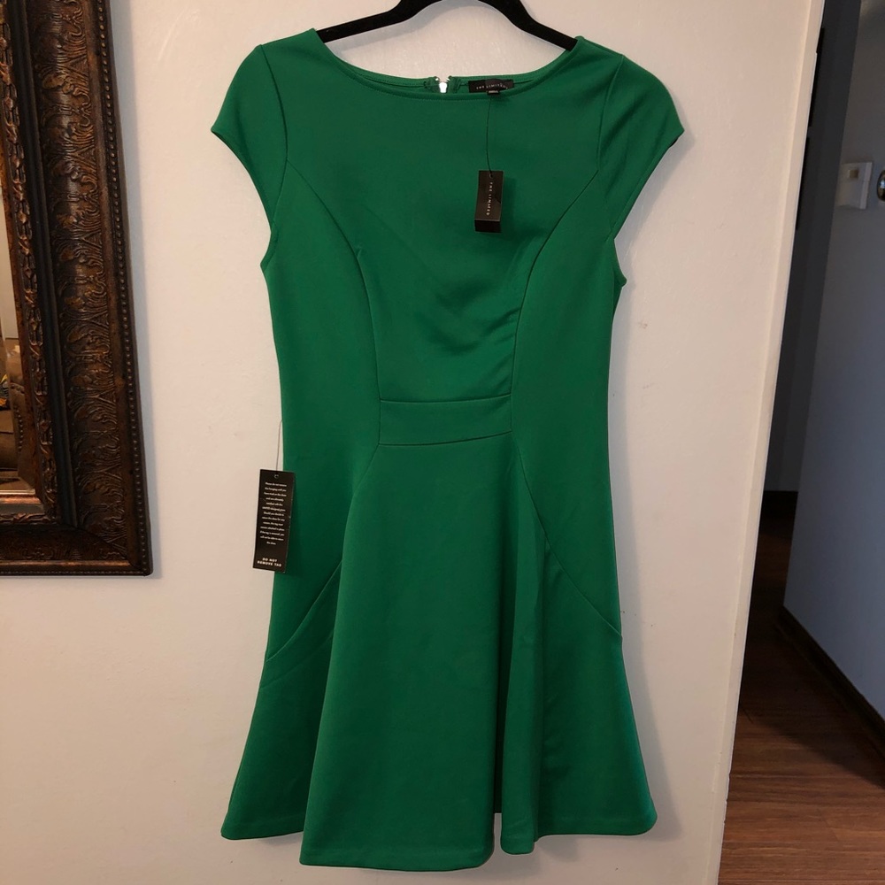 NWT The Limited Green Dress